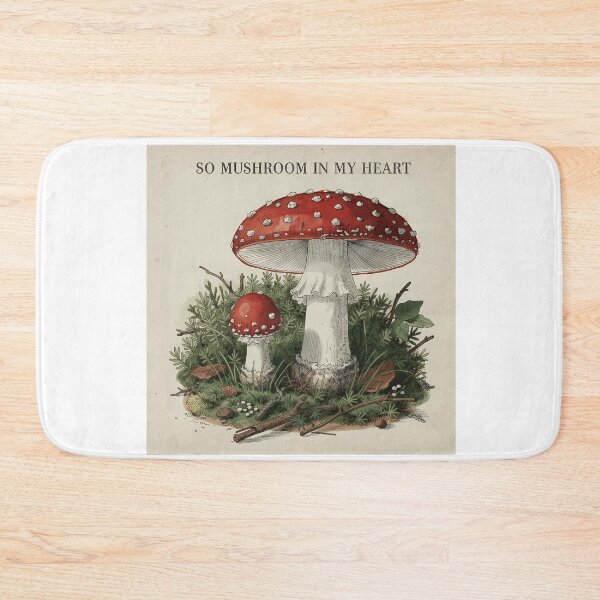 Item preview,  So Mushroom In My Heart Funny Mushroom Pun Valentines Day Sticker Cottagecore designed and sold by GiftsForge.