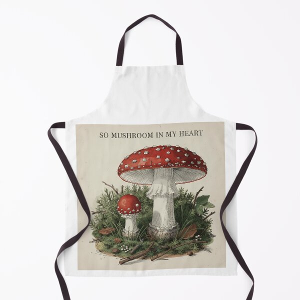 Item preview, So Mushroom In My Heart Funny Mushroom Pun Valentines Day Sticker Cottagecore designed and sold by GiftsForge.