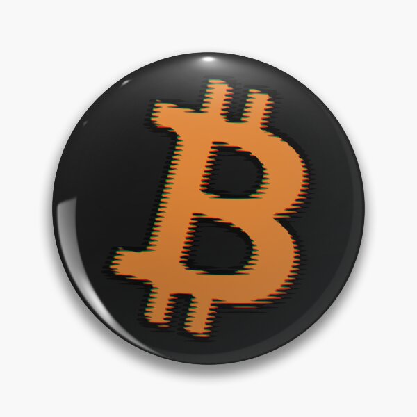 Item preview, Bitcoin Vibration Glitch - Dynamic BTC Art designed and sold by cabana.space.