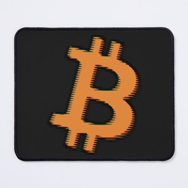 Item preview, Bitcoin Vibration Glitch - Dynamic BTC Art designed and sold by cabana.space.
