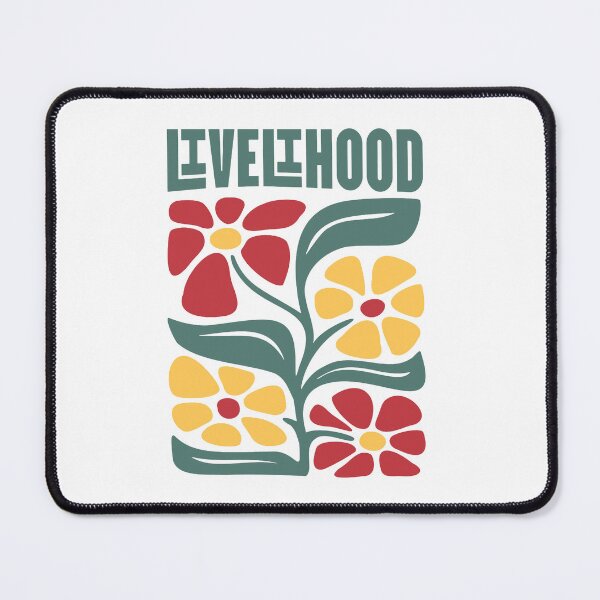 Item preview, Livelihood – Retro Floral Folk Art Illustration designed and sold by andry01.