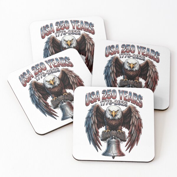 Item preview, USA 250th Eagle on Liberty Bell Tee designed and sold by JaaCreativeShop.