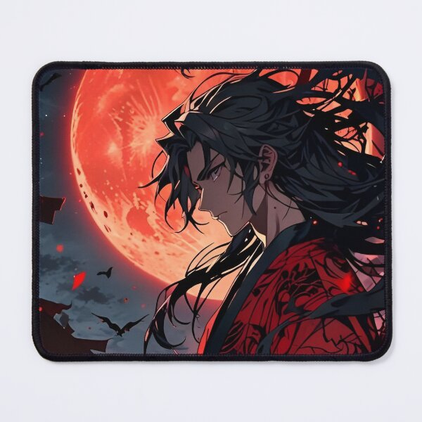 Item preview, Crimson Moon Ronin – Dark Samurai Under the Blood Moon designed and sold by Dyan4.