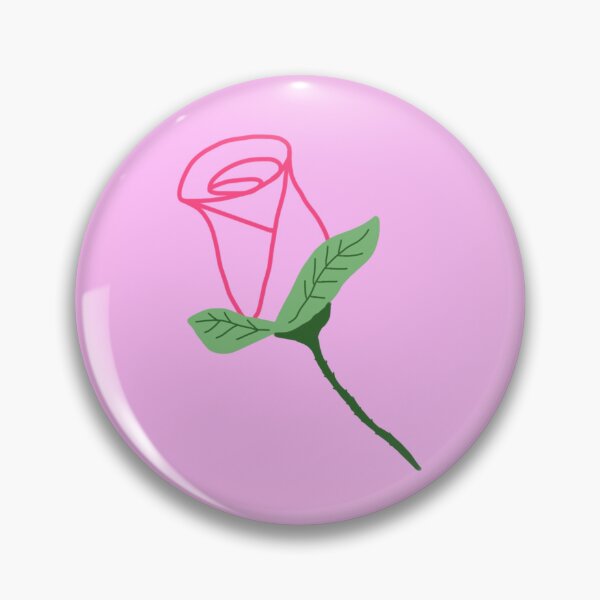 Item preview, Pink Rose Line Art designed and sold by Miryou.