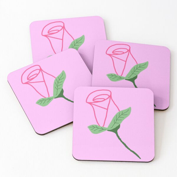 Item preview, Pink Rose Line Art designed and sold by Miryou.
