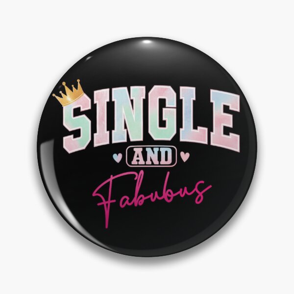 Artikelvorschau, Single- und fabelhaftes T-Shirt – Lustiges Single-Pride-Kronenmotiv im Retro-Look entworfen und verkauft von Anastasiia Yurevych.
