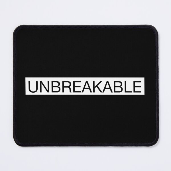 Item preview, UNBREAKABLE - Minimal Motivational Text Design designed and sold by Mind_Focus.