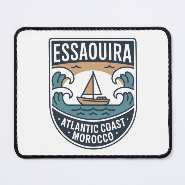 Item preview, Essaouira Vintage Sailor Badge Sticker designed and sold by Timeless Design.