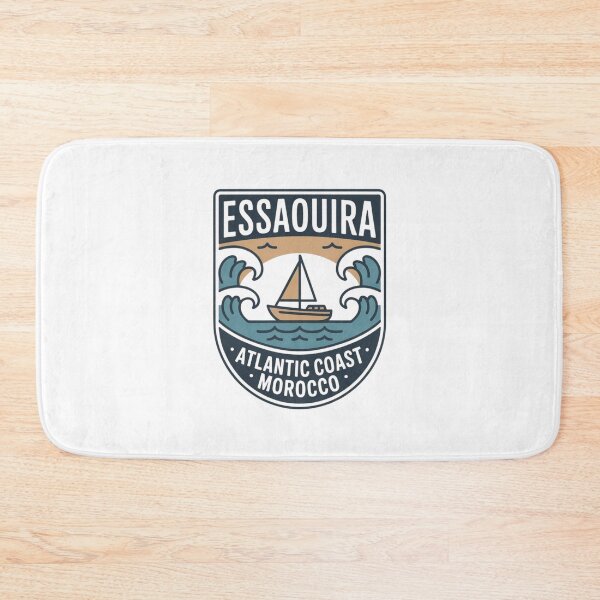 Item preview, Essaouira Vintage Sailor Badge Sticker designed and sold by Timeless Design.