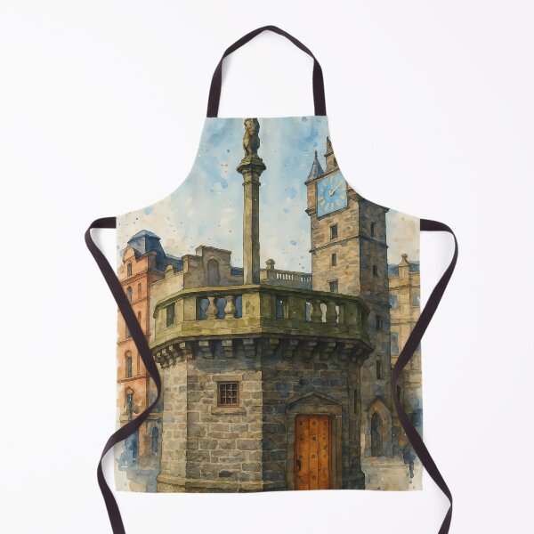 Item preview, Glasgow Mercat Cross Watercolour designed and sold by davidelder.