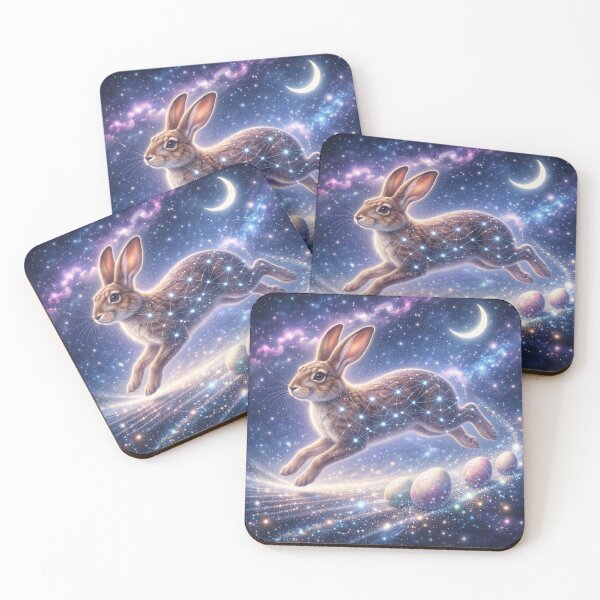 Item preview, Hare — Celestial Star Run designed and sold by GeoWild Designs.