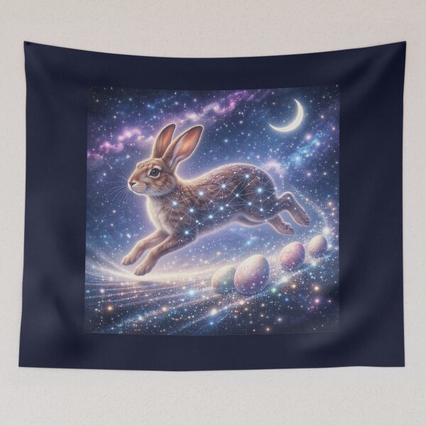 Item preview, Hare — Celestial Star Run designed and sold by GeoWild Designs.