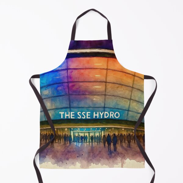 Item preview, Glasgow SEC Hydro Arena Watercolour designed and sold by davidelder.