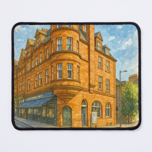 Item preview, Glasgow Great Western Road Watercolour designed and sold by davidelder.