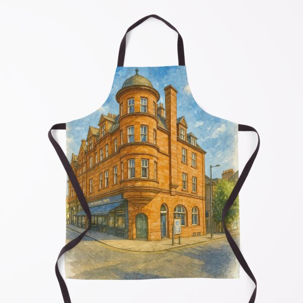 Item preview, Glasgow Great Western Road Watercolour designed and sold by davidelder.