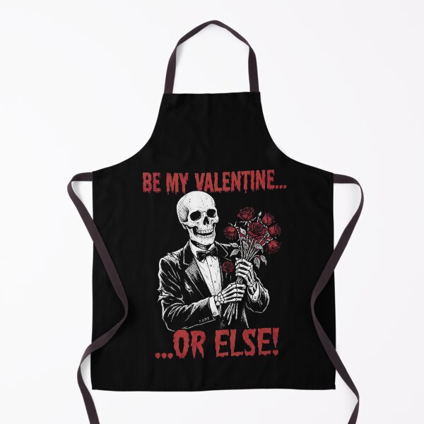 Item preview, Creepy Skeleton Valentine Suitor With Red Roses Dark Humor Art designed and sold by ZuToMi.