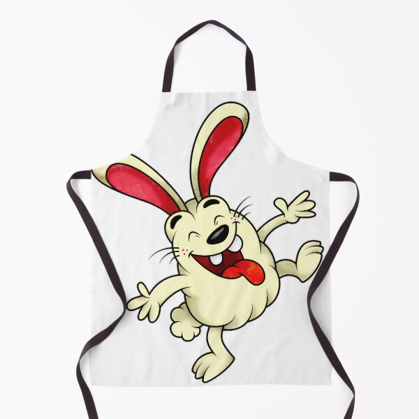 Item preview, Happy white rabbit designed and sold by liquid-print.