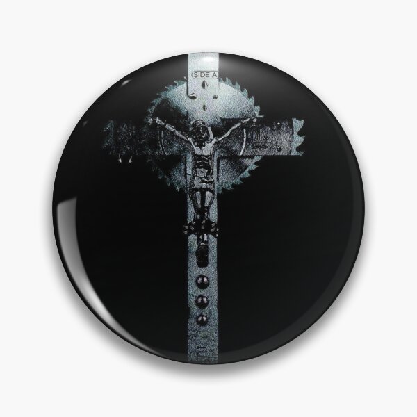 Item preview, Industrial Cross with Saw Blade Halo designed and sold by Adronia.