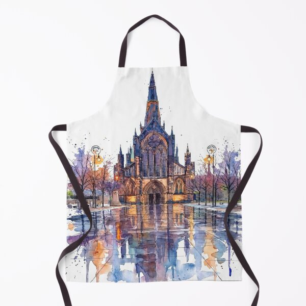 Item preview, Glasgow Cathedral Watercolour designed and sold by davidelder.