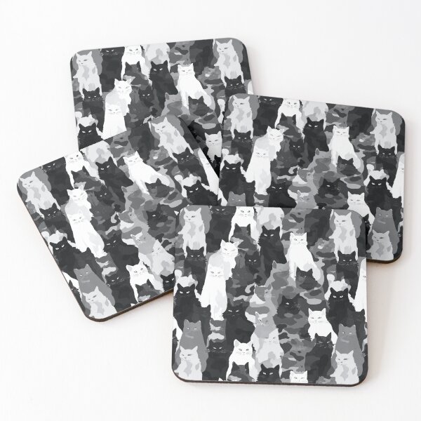 Item preview, Elegant Luxurious Cat Camouflage Pattern  - Sympathy Gifts designed and sold by RoyalStarsPatts.