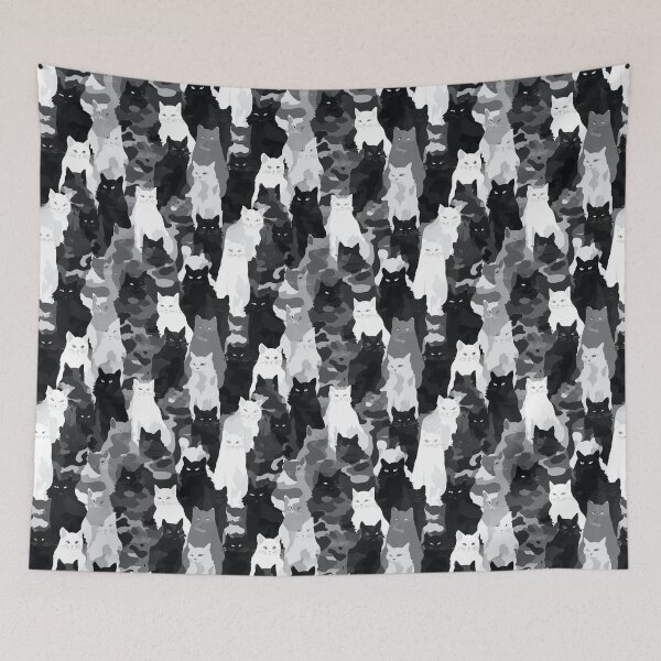 Item preview, Elegant Luxurious Cat Camouflage Pattern  - Sympathy Gifts designed and sold by RoyalStarsPatts.