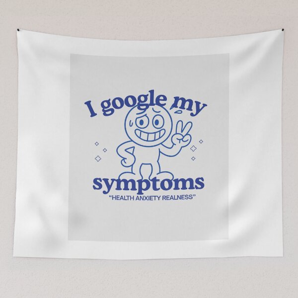 Item preview, Funny health anxiety design designed and sold by AVSunflower.