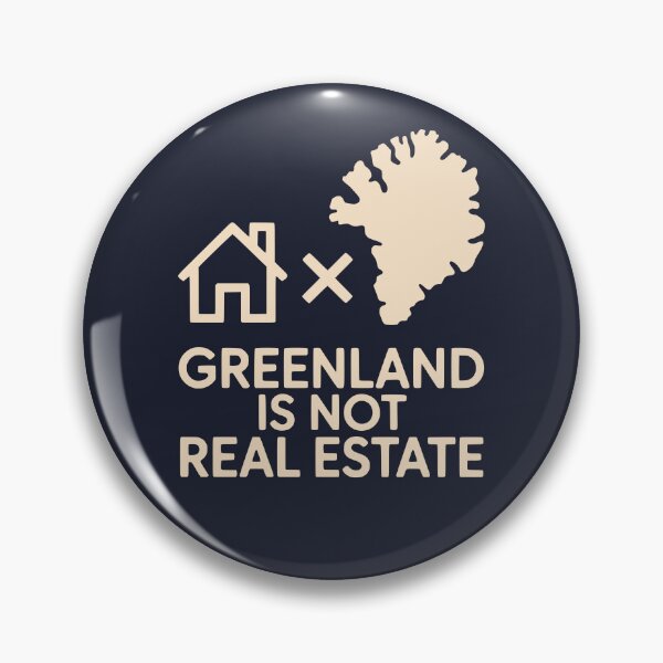 Item preview, Greenland Is Not Real Estate Political Protest Design designed and sold by Place-Heritages.