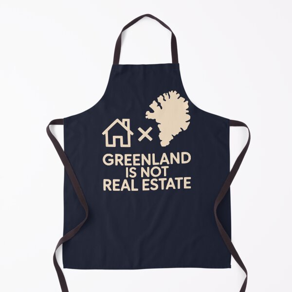Item preview, Greenland Is Not Real Estate Political Protest Design designed and sold by Place-Heritages.