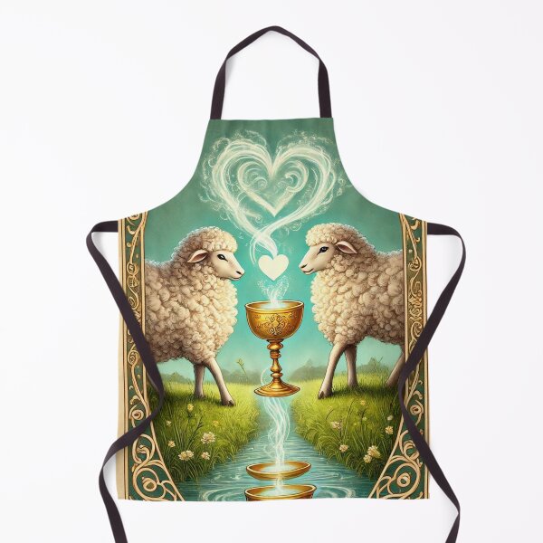 Item preview, Sheepism Tarot – Two of Cups designed and sold by Thpoar.