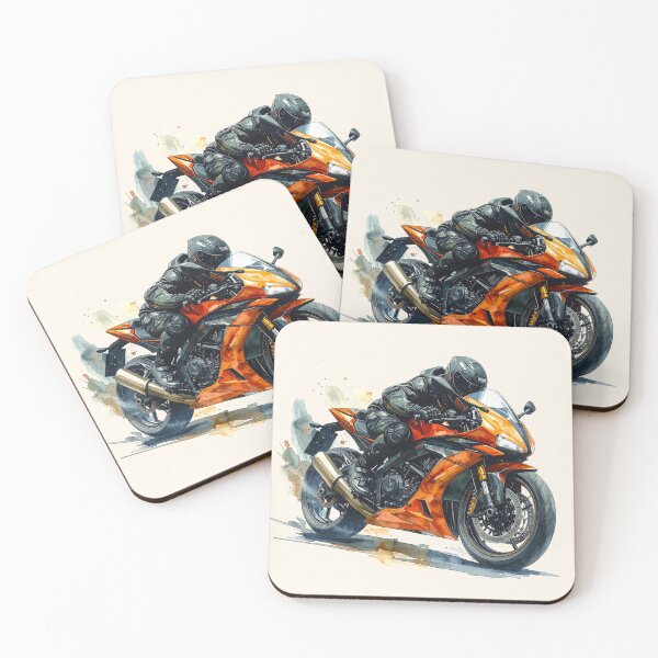 Item preview, Orange motorcycle, pure speed designed and sold by LiskoDesign.