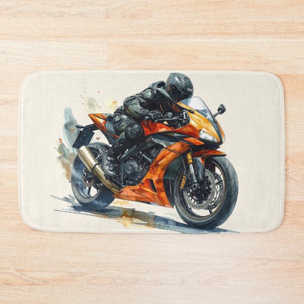 Item preview, Orange motorcycle, pure speed designed and sold by LiskoDesign.