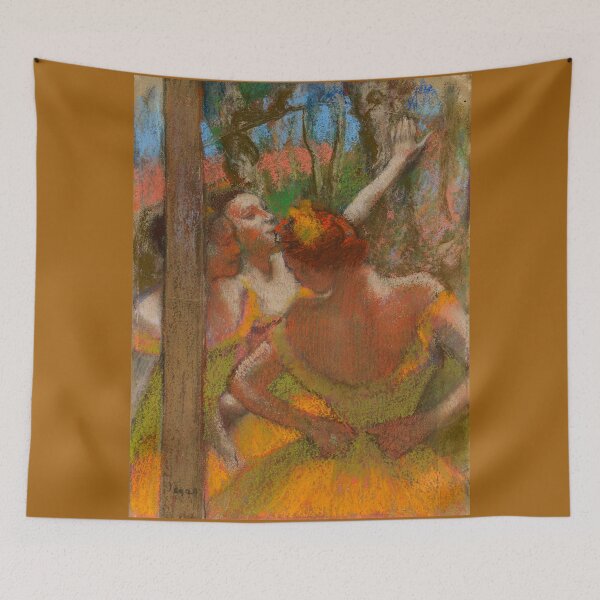 Item preview, Dancers by Edgar Degas: Ballet Backstage Impressionist Fine Art Poster designed and sold by artofuniverse.