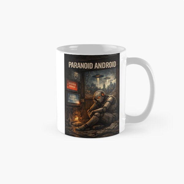 Item preview, Paranoid Android designed and sold by Urban Nest Merch.