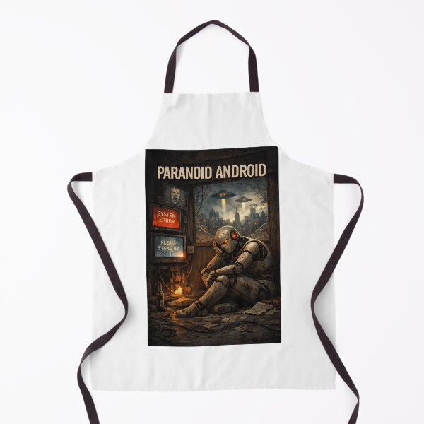 Item preview, Paranoid Android designed and sold by Urban Nest Merch.