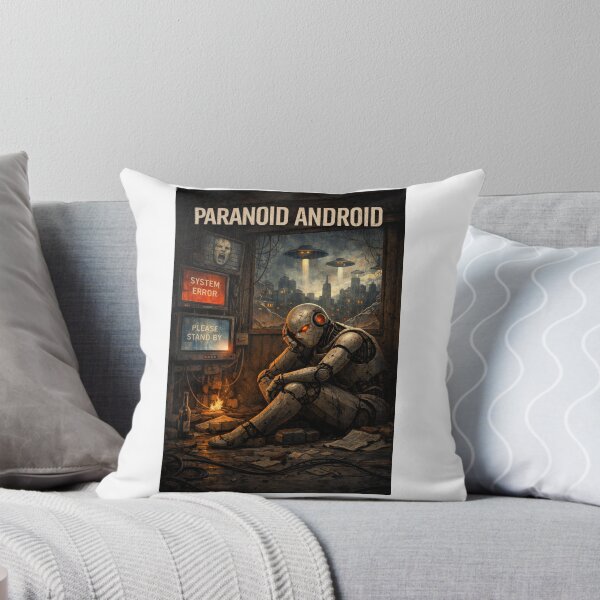 Item preview, Paranoid Android designed and sold by Urban Nest Merch.