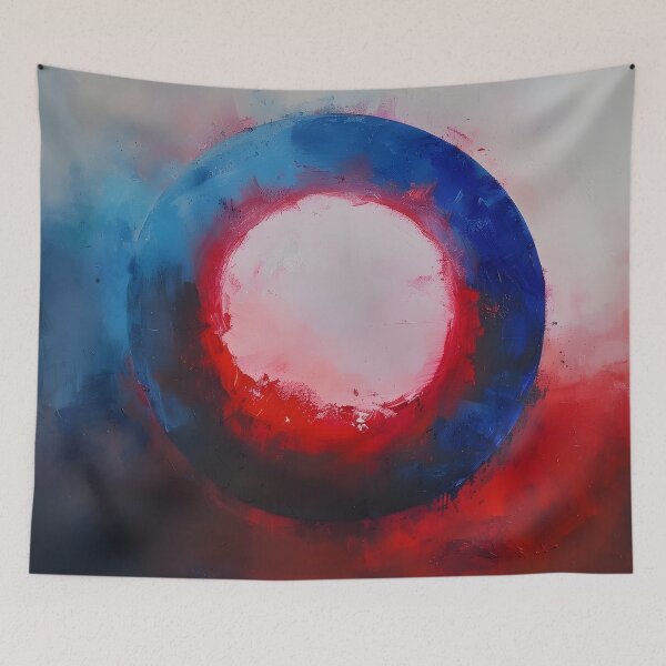 Item preview, Blue Red ring of fire designed and sold by ClubVacay.