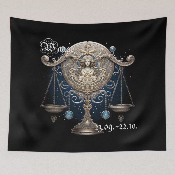 Item preview, Libra zodiac sign designed and sold by MZ-Wunderwelt.