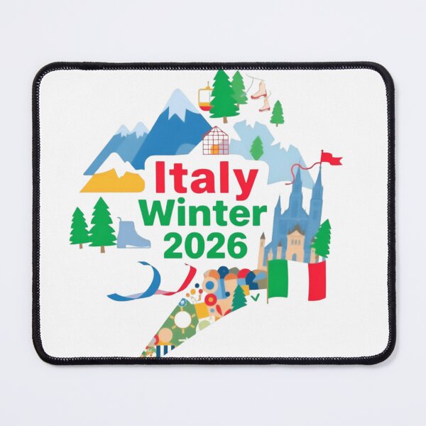 Item preview, Italian Winter Festival Cortina Milano 2026 Winter Olympics  designed and sold by Thread&Fable.