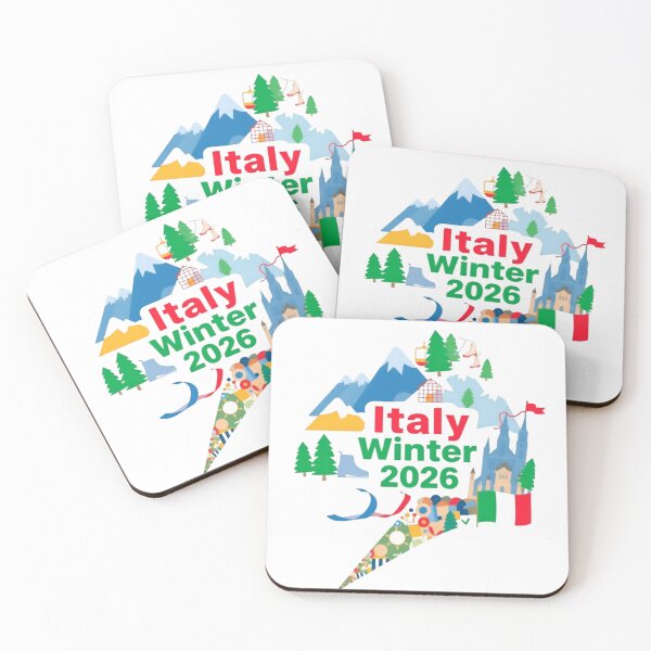 Item preview, Italian Winter Festival Cortina Milano 2026 Winter Olympics  designed and sold by Thread&Fable.