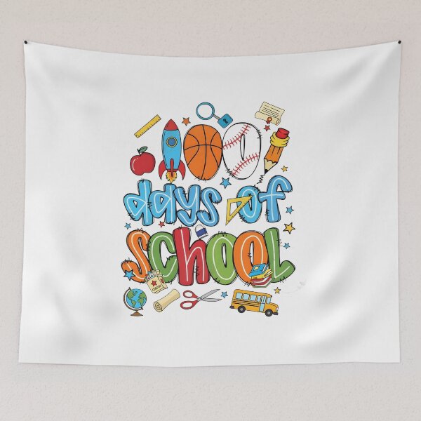 Item preview, 100 Days Checkered Design, 100 Days Of School Sport Style, 100th Day Celebration Theme for Kid Gift designed and sold by DesignDenDo ⭐⭐⭐⭐⭐.