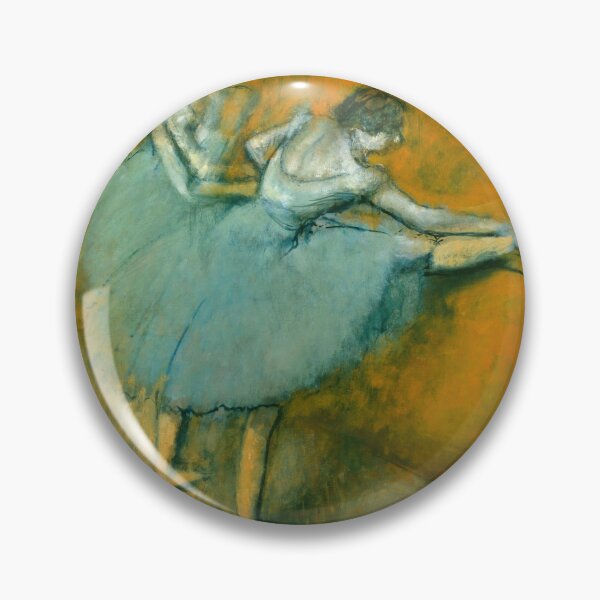 Item preview, Dancers at the Barre by Edgar Degas: Impressionist Ballet Fine Art Print designed and sold by artofuniverse.