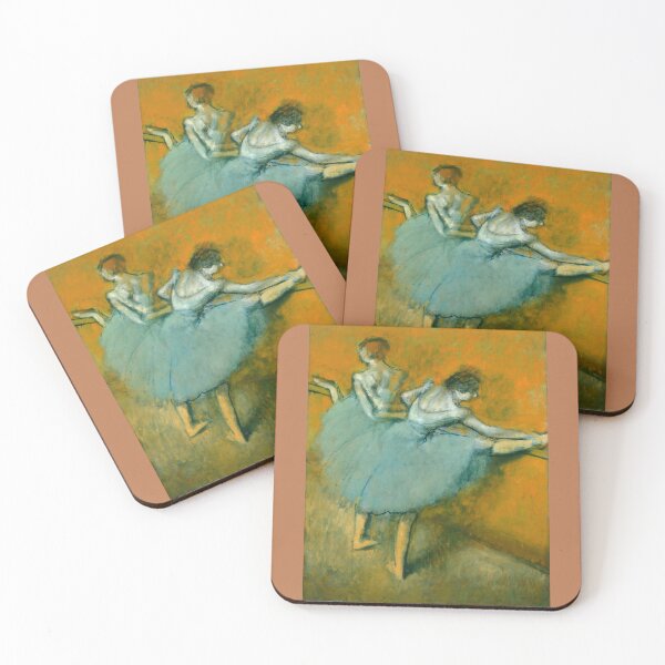Item preview, Dancers at the Barre by Edgar Degas: Impressionist Ballet Fine Art Print designed and sold by artofuniverse.