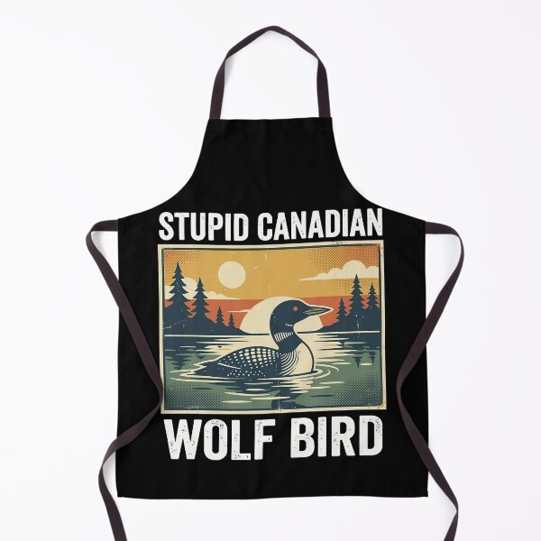 Item preview, Heated Rivalry Stupid Canadian Wolf Bird Ice Hockey Couple Romance designed and sold by MichaelBurnLove.