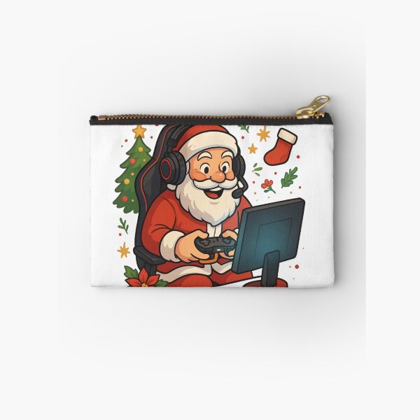 Item preview, Santa gamer designed and sold by Noexcusesstore.