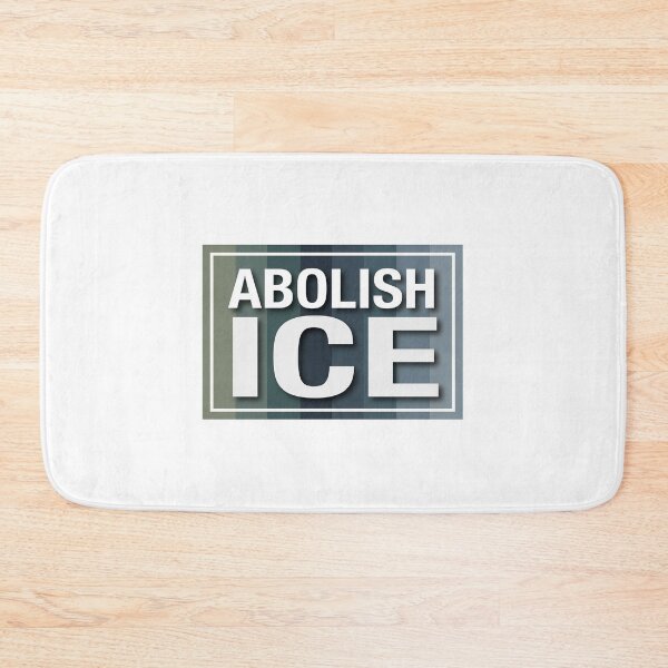 Item preview, Abolish Ice on blue grey designed and sold by saint-shores.