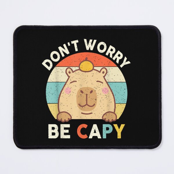Item preview, Capybara Shirt Kids Toddler Boys Girls Don’t Worry Be Capy Art for Men Women Kids , Capybara Gift Lover designed and sold by DZIRI NAJAT.