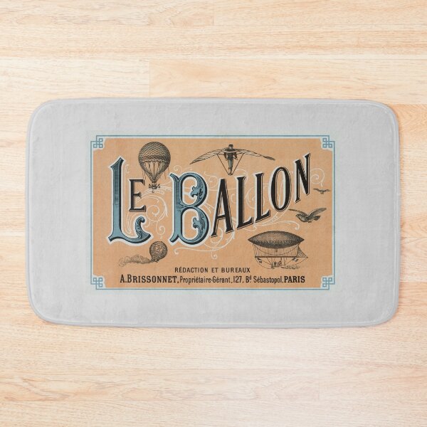Item preview, "Hot Air Balloon" Advertising Poster (1883) designed and sold by 19th Century in Color.