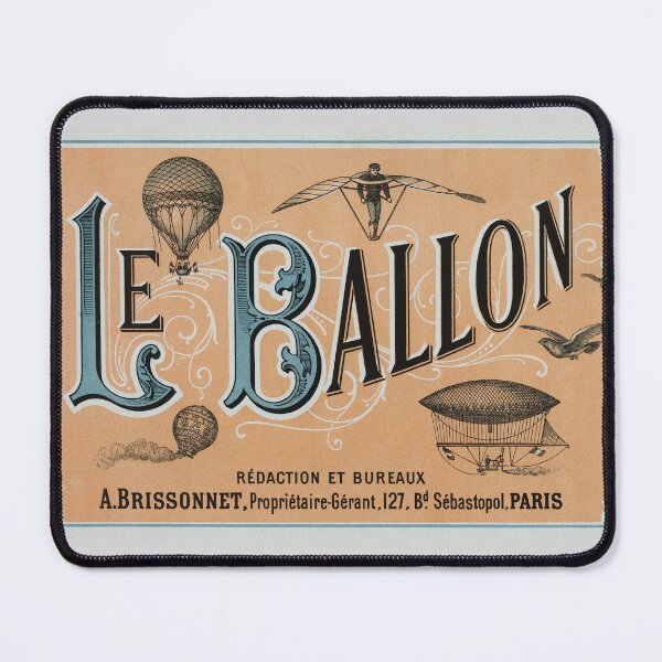 Item preview, "Hot Air Balloon" Advertising Poster (1883) designed and sold by 19th Century in Color.