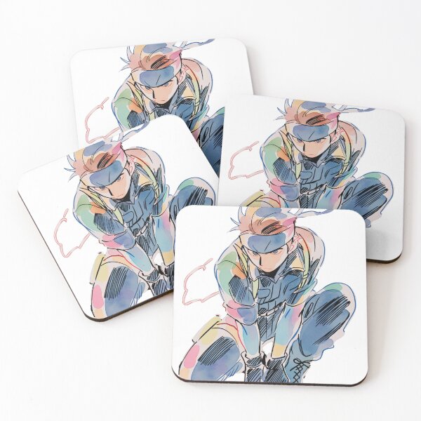 Item preview, Solid Snake Watercolor designed and sold by Skelter-Skelter.