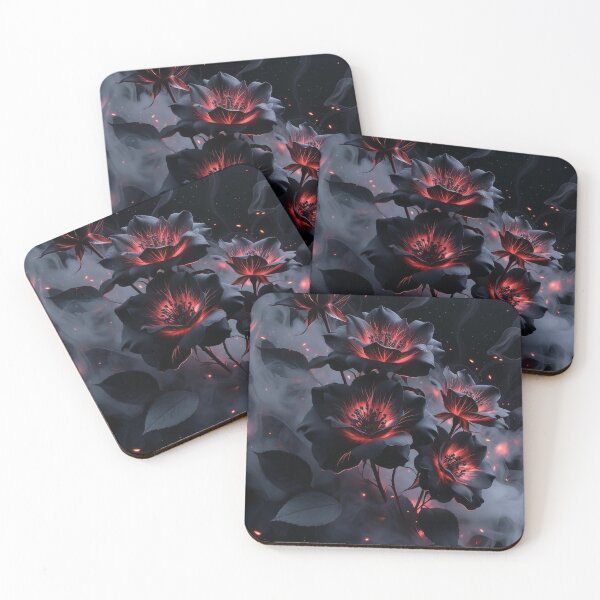 Item preview, Ember Glow Roses in Dark Smoke designed and sold by Jagruti_Artzone.